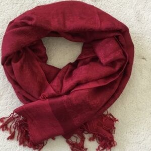 Pashmina Elegant Red Scarf